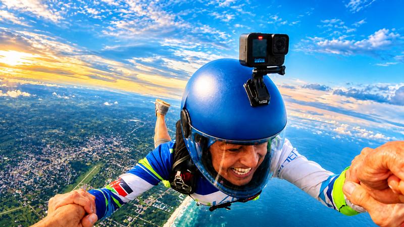 SUNSET 5000TH JUMP