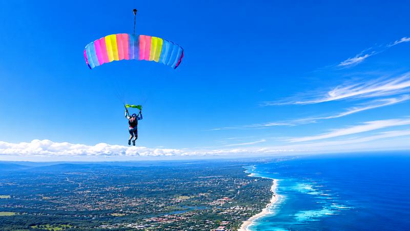 PARACHUTE FLYING ZAINAB ALIBHAI